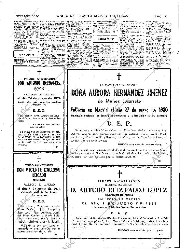 ABC MADRID 01-06-1980 página 97