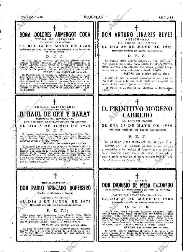 ABC MADRID 01-06-1980 página 99