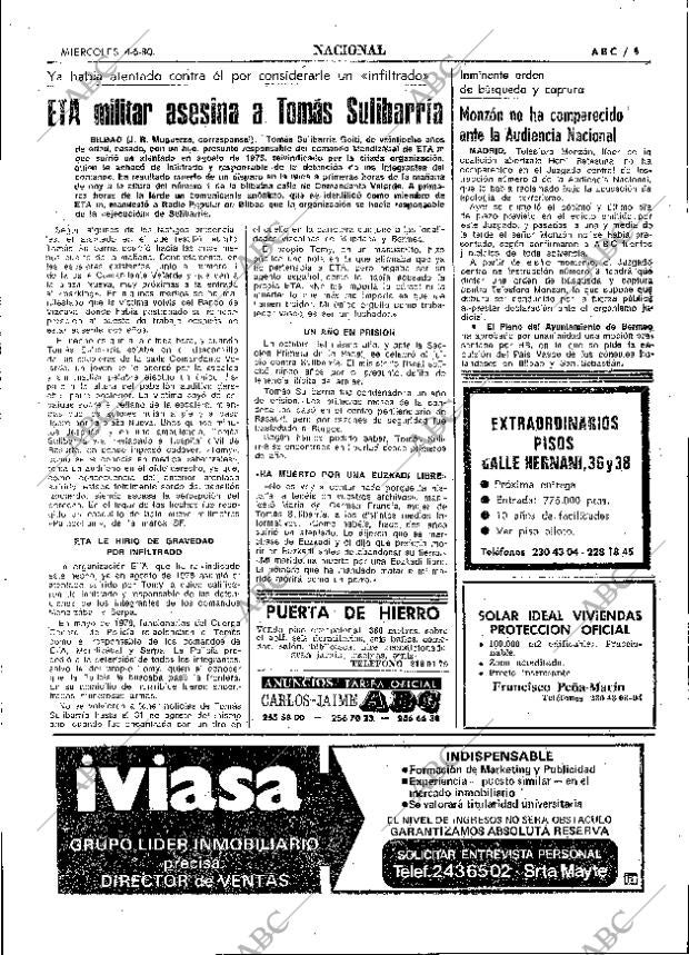 ABC MADRID 04-06-1980 página 21