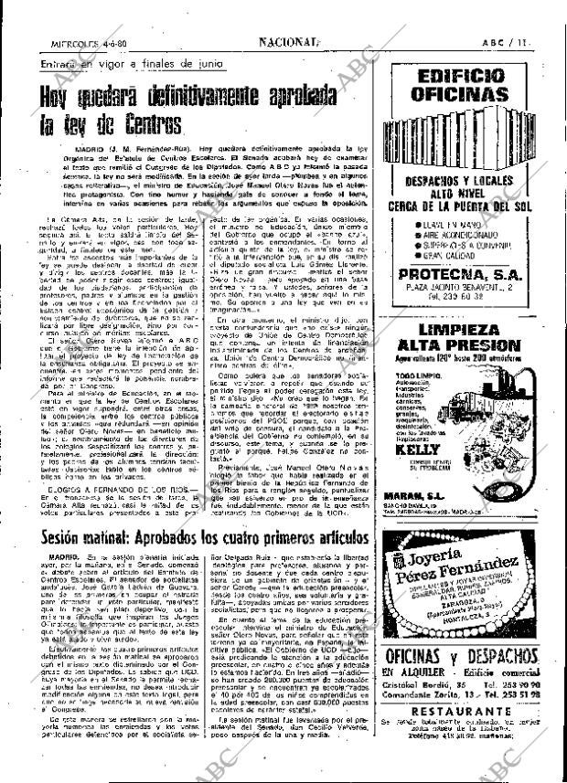 ABC MADRID 04-06-1980 página 23