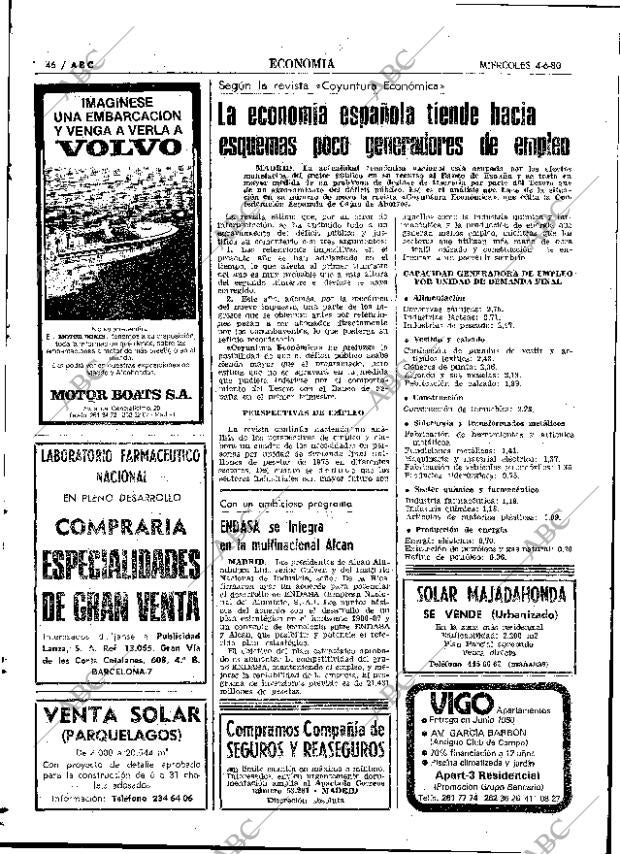 ABC MADRID 04-06-1980 página 58