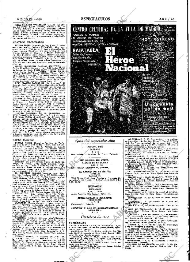 ABC MADRID 04-06-1980 página 77