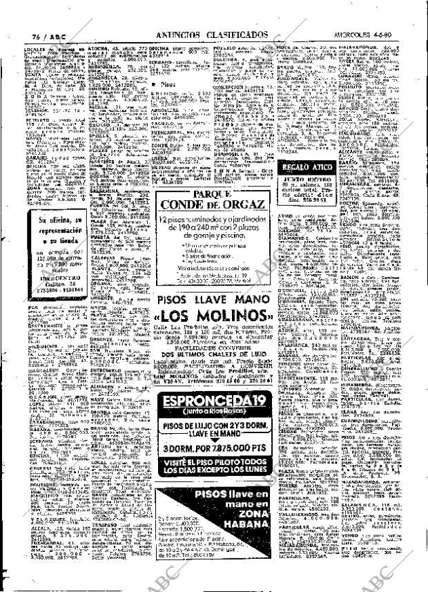 ABC MADRID 04-06-1980 página 88