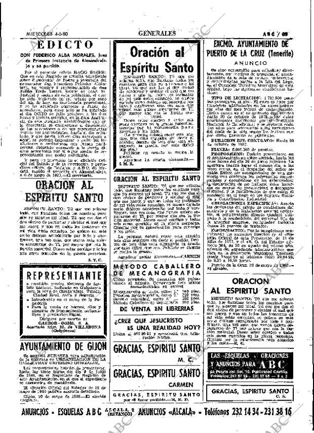 ABC MADRID 04-06-1980 página 97