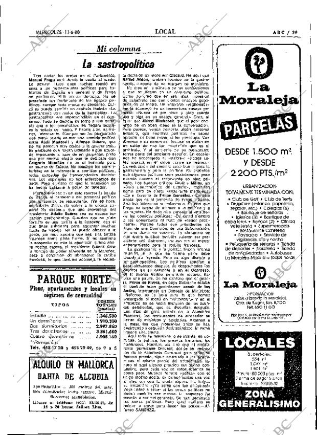 ABC MADRID 11-06-1980 página 45