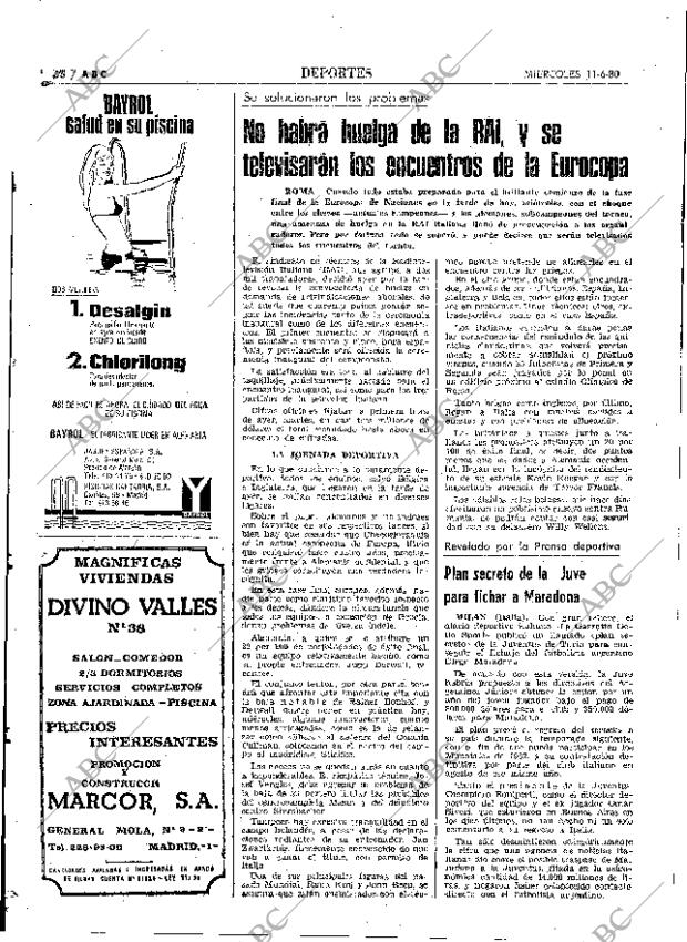 ABC MADRID 11-06-1980 página 82
