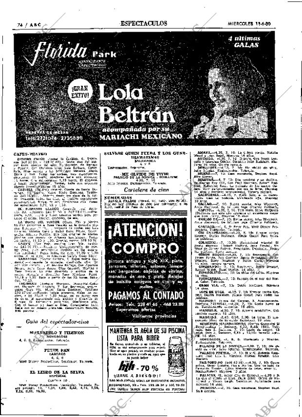 ABC MADRID 11-06-1980 página 90