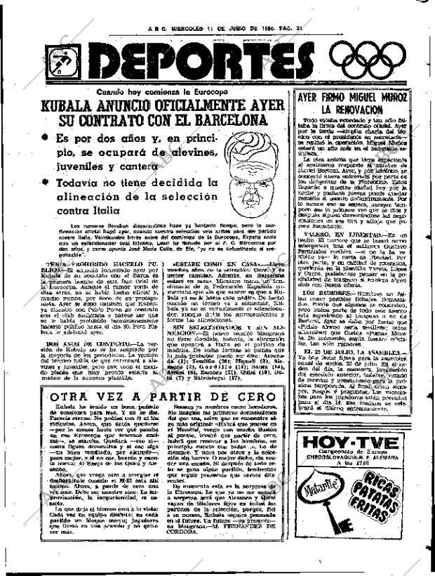 ABC SEVILLA 11-06-1980 página 43