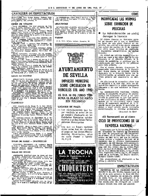 ABC SEVILLA 11-06-1980 página 49