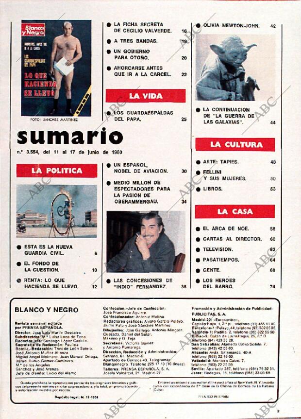 BLANCO Y NEGRO MADRID 11-06-1980 página 3