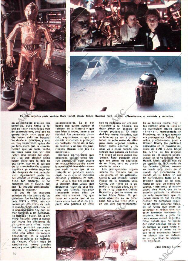 BLANCO Y NEGRO MADRID 11-06-1980 página 46