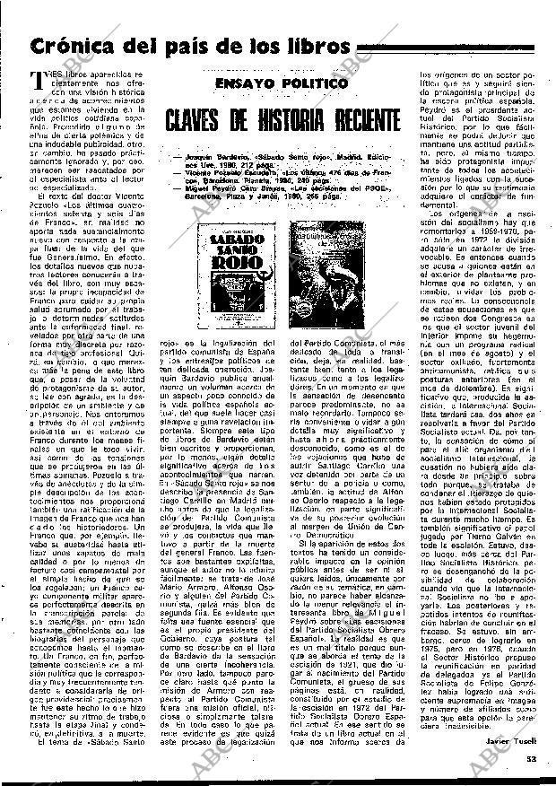 BLANCO Y NEGRO MADRID 11-06-1980 página 53