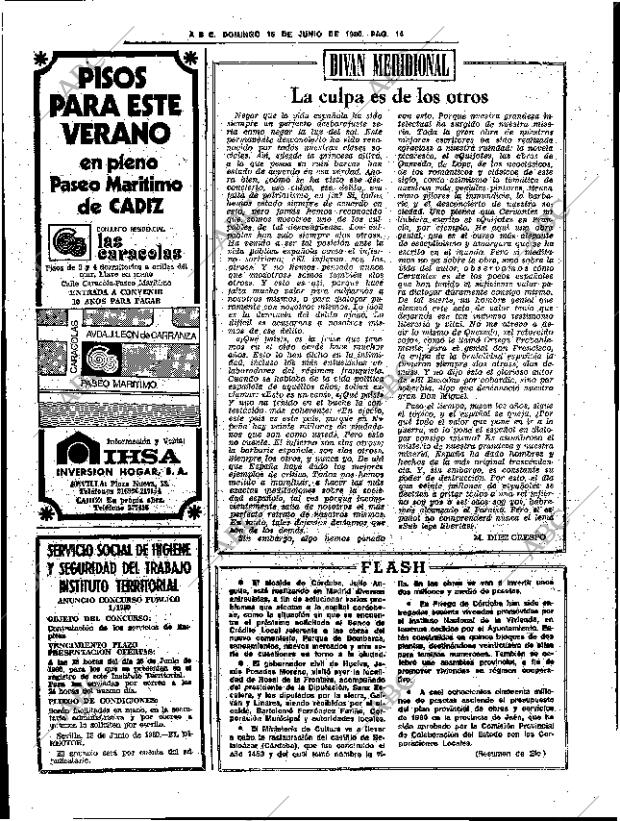 ABC SEVILLA 15-06-1980 página 30