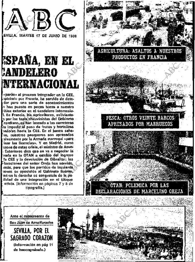 ABC SEVILLA 17-06-1980 página 1