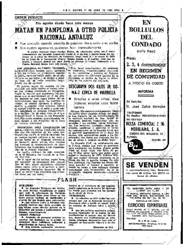 ABC SEVILLA 17-06-1980 página 33