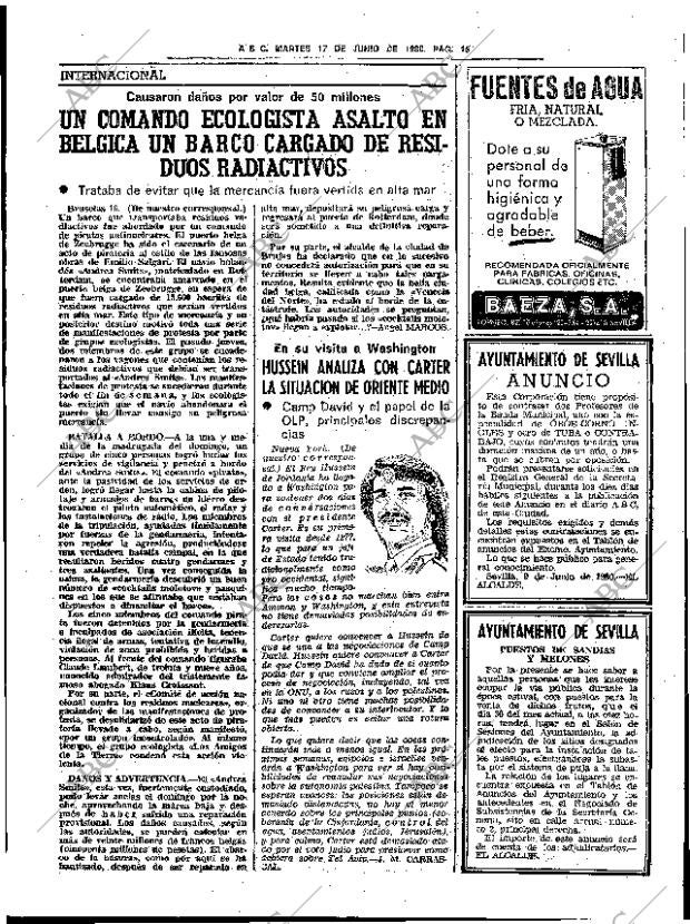 ABC SEVILLA 17-06-1980 página 39