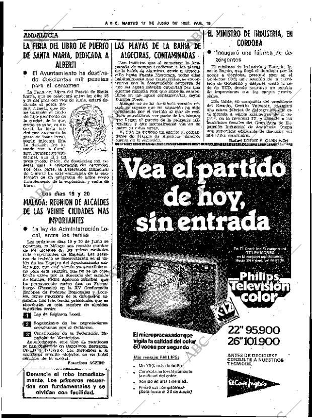ABC SEVILLA 17-06-1980 página 43