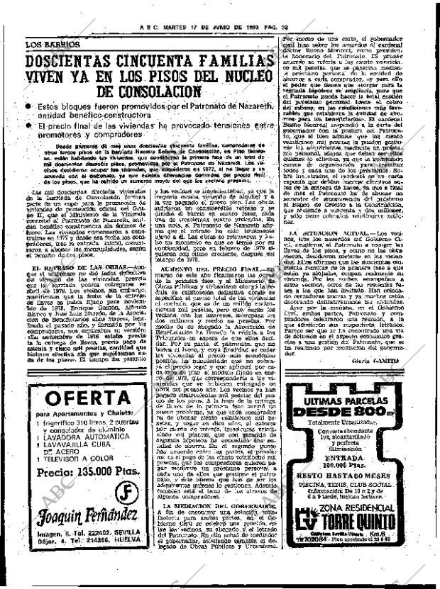 ABC SEVILLA 17-06-1980 página 56