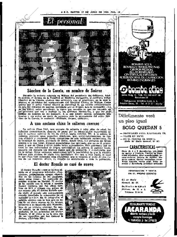 ABC SEVILLA 17-06-1980 página 57