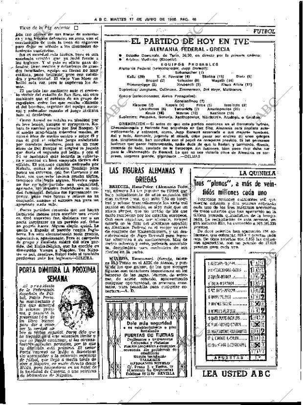 ABC SEVILLA 17-06-1980 página 72