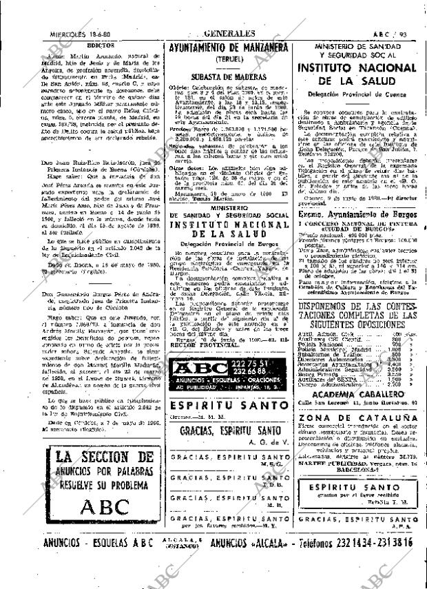 ABC MADRID 18-06-1980 página 105