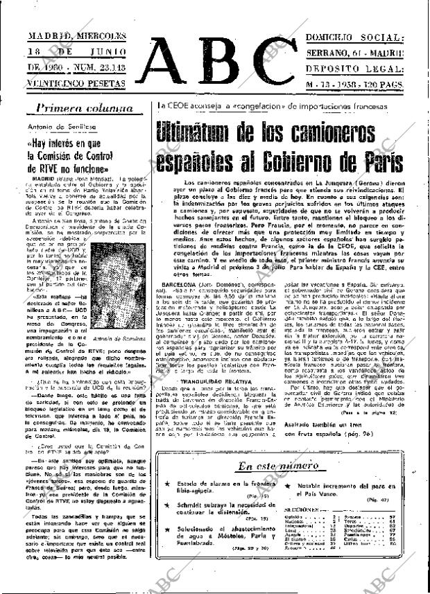 ABC MADRID 18-06-1980 página 13