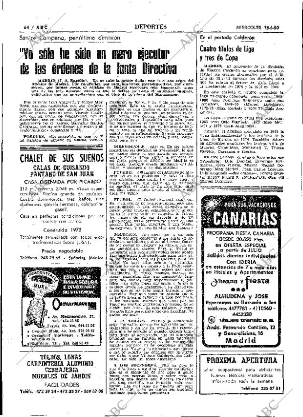 ABC MADRID 18-06-1980 página 76