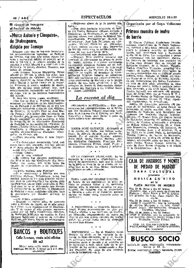 ABC MADRID 18-06-1980 página 80