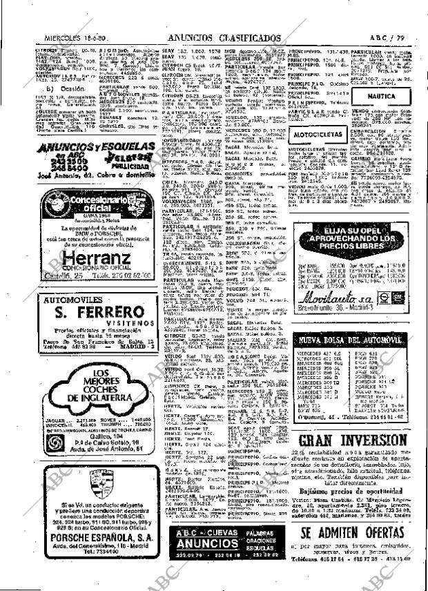ABC MADRID 18-06-1980 página 91