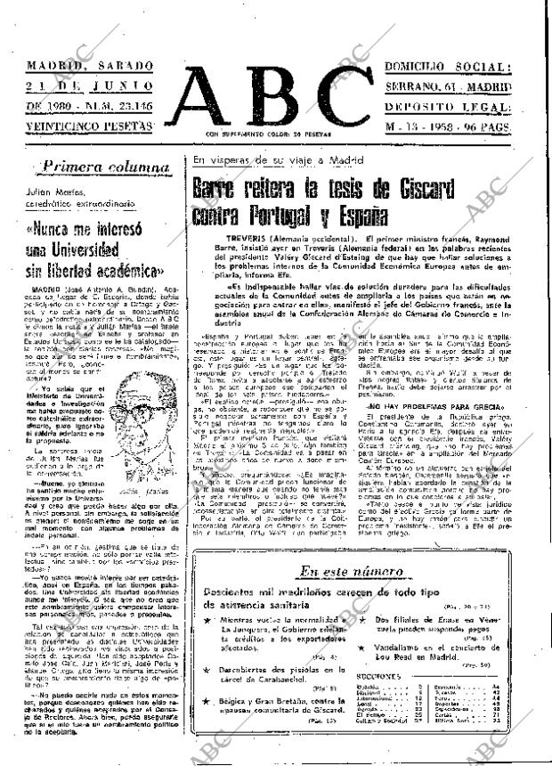 ABC MADRID 21-06-1980 página 15