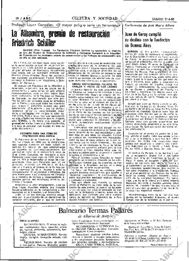 ABC MADRID 21-06-1980 página 42