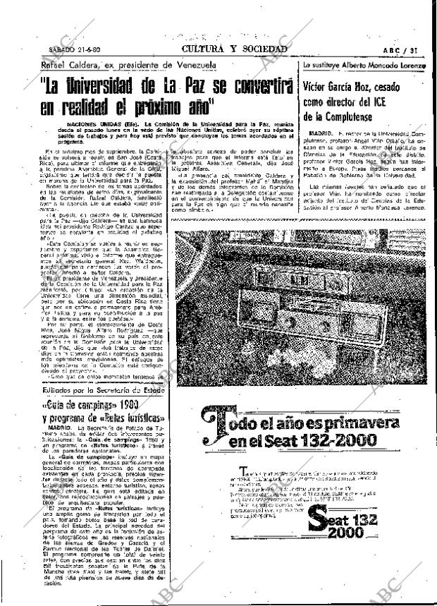 ABC MADRID 21-06-1980 página 45