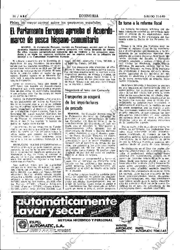 ABC MADRID 21-06-1980 página 50