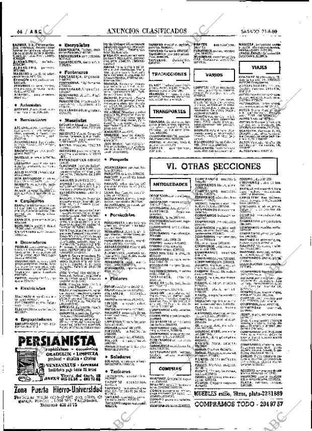 ABC MADRID 21-06-1980 página 80