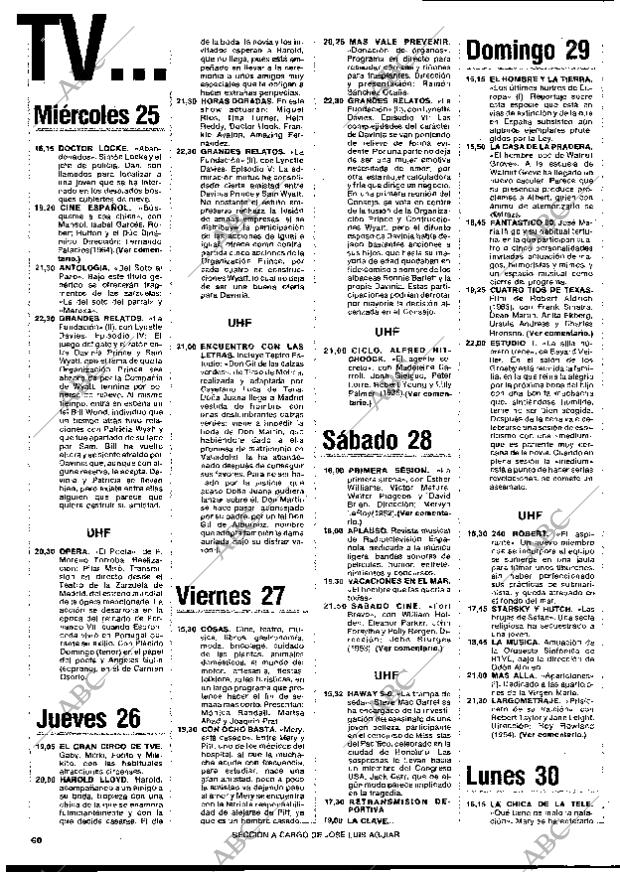 BLANCO Y NEGRO MADRID 25-06-1980 página 60