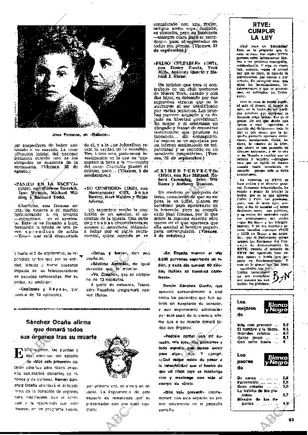 BLANCO Y NEGRO MADRID 25-06-1980 página 63