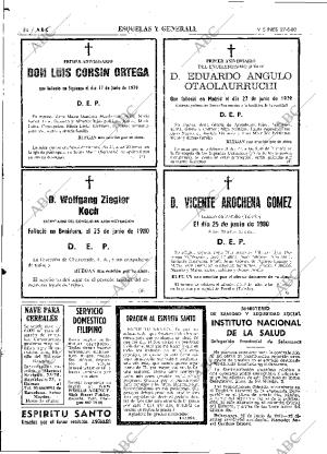 ABC MADRID 27-06-1980 página 104