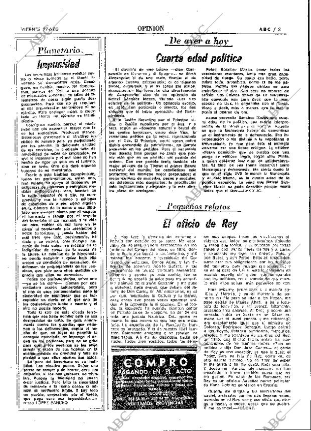 ABC MADRID 27-06-1980 página 23