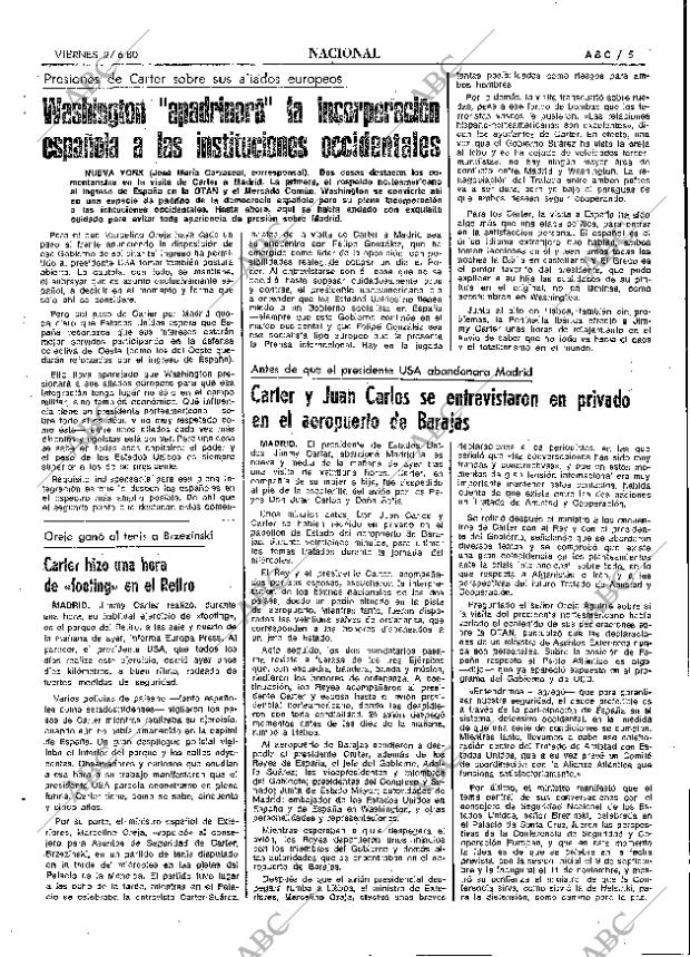 ABC MADRID 27-06-1980 página 25