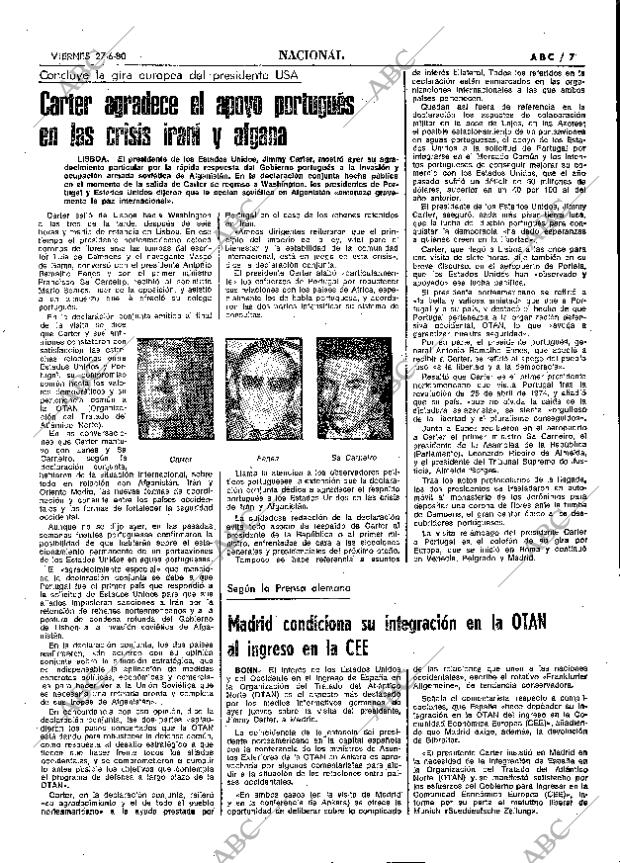 ABC MADRID 27-06-1980 página 27
