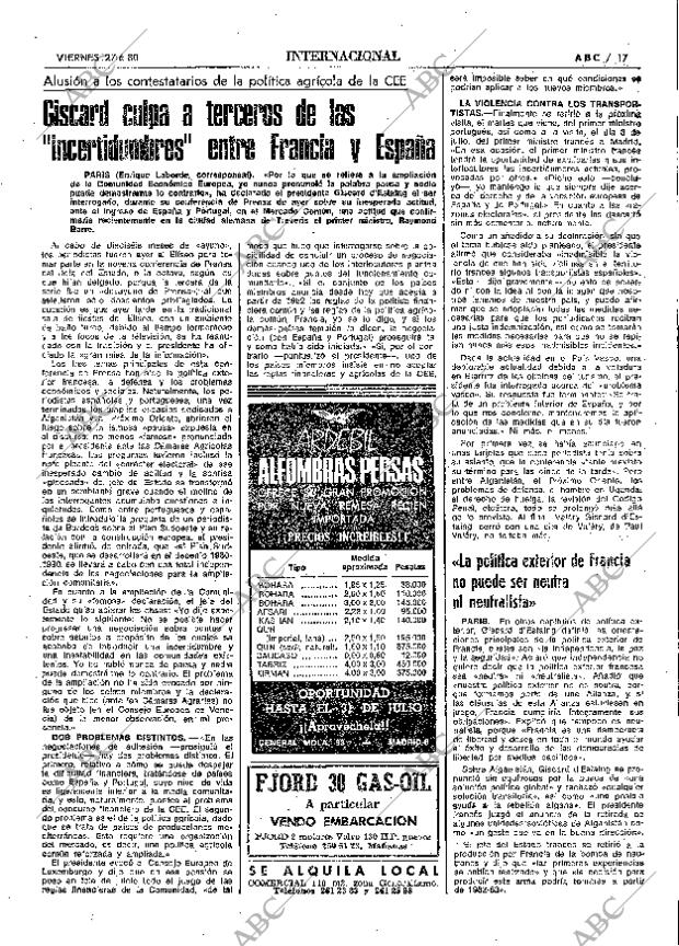 ABC MADRID 27-06-1980 página 37