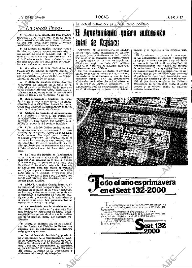 ABC MADRID 27-06-1980 página 47