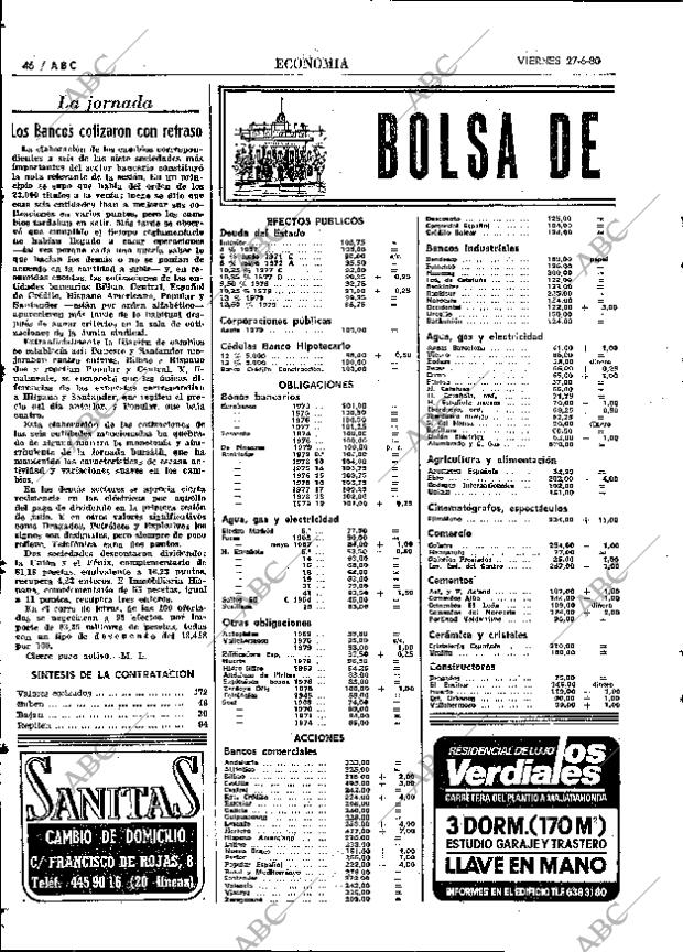 ABC MADRID 27-06-1980 página 66