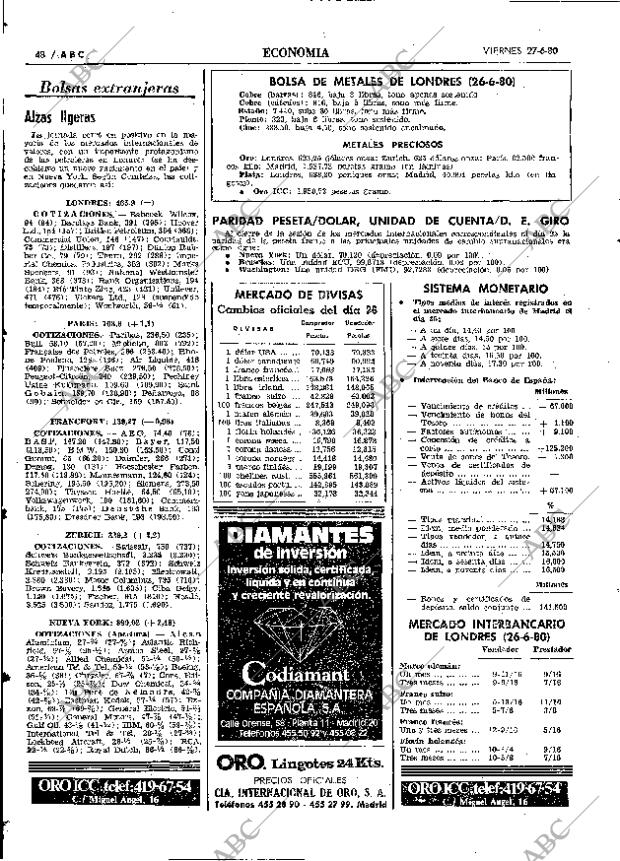 ABC MADRID 27-06-1980 página 68