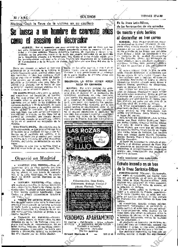 ABC MADRID 27-06-1980 página 70