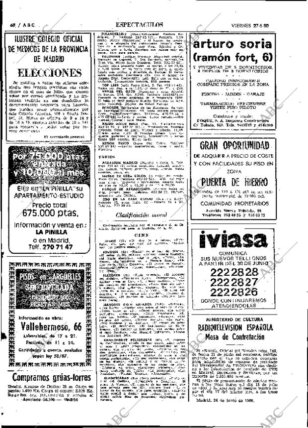 ABC MADRID 27-06-1980 página 88