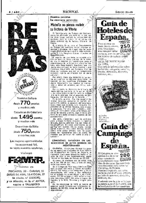 ABC MADRID 28-06-1980 página 20