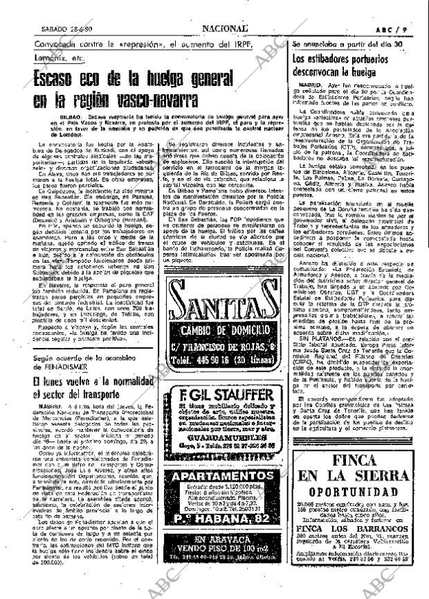 ABC MADRID 28-06-1980 página 21