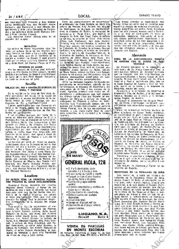 ABC MADRID 28-06-1980 página 36