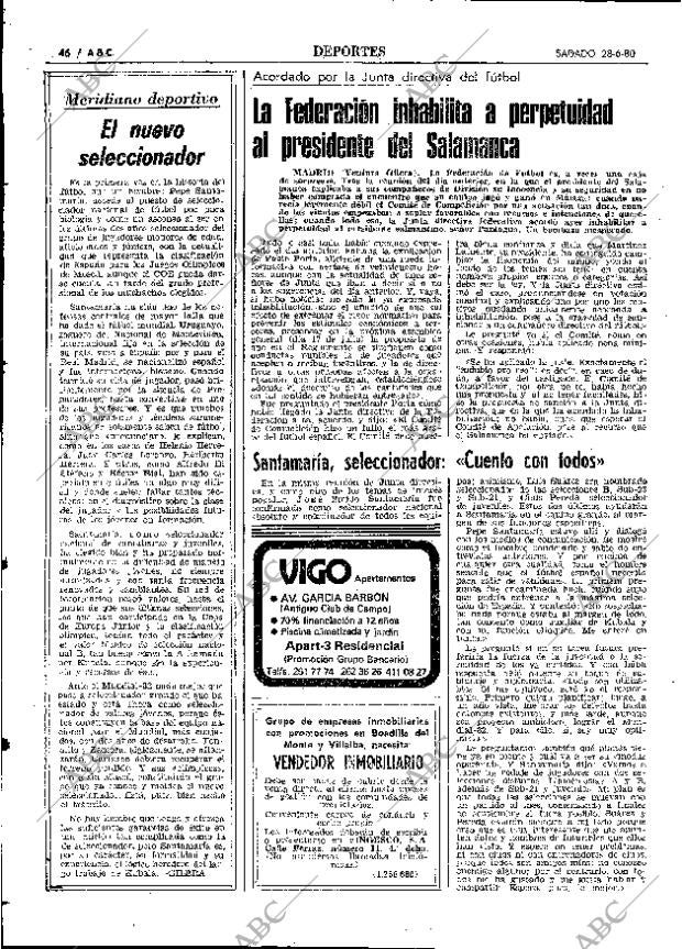 ABC MADRID 28-06-1980 página 58